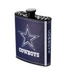 NFL Plastic Flask Set + Funnel // Dallas Cowboys