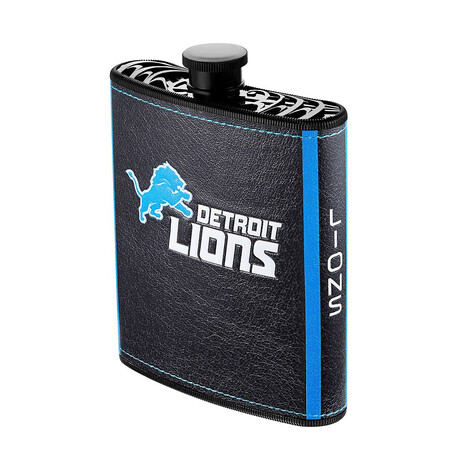 NFL Plastic Flask Set + Funnel // Detroit Lions