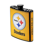 NFL Plastic Flask Set + Funnel // Pittsburgh Steelers