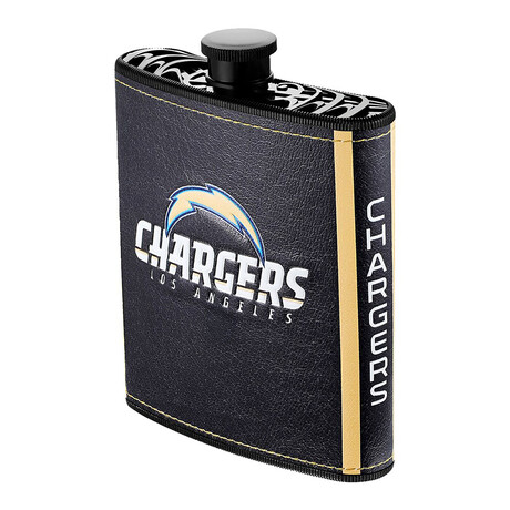 NFL Plastic Flask Set + Funnel // Los Angeles Chargers