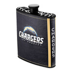 NFL Plastic Flask Set + Funnel // Los Angeles Chargers