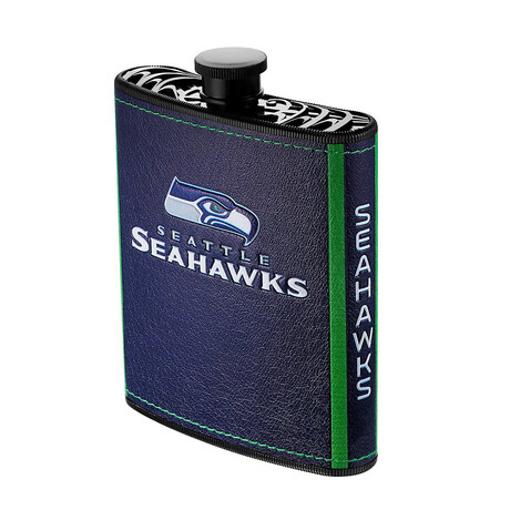 NFL Plastic Flask Set + Funnel // Seattle Seahawks