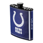 NFL Plastic Flask Set + Funnel // Indianapolis Colts