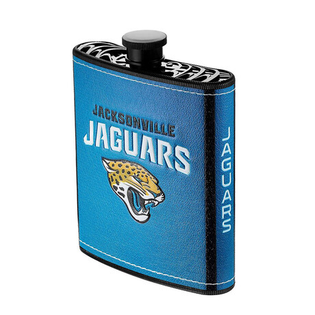 NFL Plastic Flask Set + Funnel // Jacksonville Jaguars