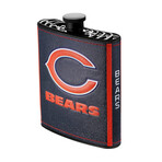 NFL Plastic Flask Set + Funnel // Chicago Bears