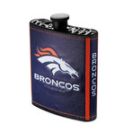 NFL Plastic Flask Set + Funnel // Denver Broncos
