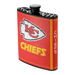 NFL Plastic Flask Set + Funnel // Kansas City Chiefs