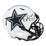 Ezekiel Elliott // Dallas Cowboys // Signed Lunar Eclipse Riddell Full Size Speed Replica Helmet