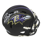 Ray Lewis // Baltimore Ravens // Signed Riddell Speed Mini Helmet