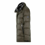 Caden Puff Coat // Anthracite (XL)