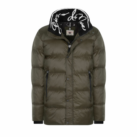 Caden Puff Coat // Anthracite (S)