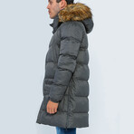 Carter Puff Coat // Anthracite (3XL)