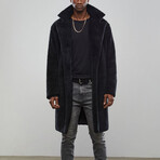 Teddy Coat // Black (M)