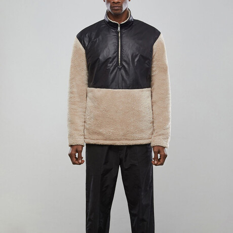 Teddy Sweatshirt // Beige (S)