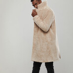 Teddy Coat // Beige (XL)