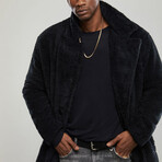 Teddy Coat // Black (M)