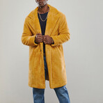 Teddy Coat // Mustard (XL)