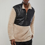 Teddy Sweatshirt // Beige (S)