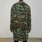 Teddy Coat // Camouflage (L)