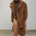 Teddy Coat // Camel (M)
