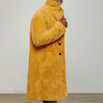 Teddy Coat // Mustard (XL)