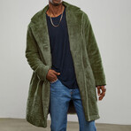 Teddy Coat // Green (S)