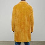 Teddy Coat // Mustard (XL)