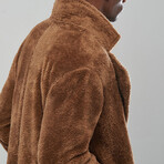 Teddy Coat // Camel (M)