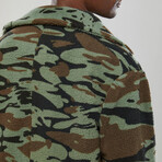 Teddy Coat // Camouflage (L)