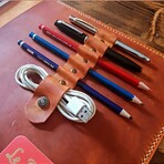 Macbook & Ipad Organizer // Camel (Macbook 12")