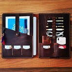 Macbook & Ipad Organizer // Antique Tobacco (Macbook 12")
