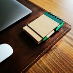 Computer Desk Pad // Antique Tobacco (25"L x 15.7"W)