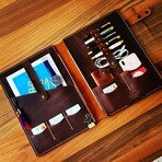 Macbook & Ipad Organizer // Antique Tobacco (Macbook 12")