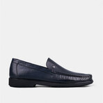 Griffin Dress Shoes // Navy Blue (Euro: 39)