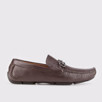 Oliver Buckle Detail Loafers // Brown (Euro: 39)