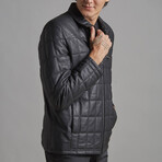 Ezra Leather Coat // Black (Euro: 60)