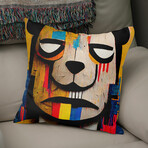 Abstract Art Bear (14"H x 14"W)