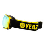 XTRM-SUMMIT Ski + Snowboard Goggles with Frame // Cyber Yellow