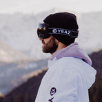 TWEAK-X Ski + Snowboard Goggles // Midnight Black