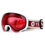 BLACK RUN Ski + Snowboard Goggles // Impulse Red