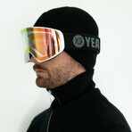 APEX Magnet Ski + Snowboard Goggles // Pink Salt