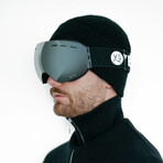 XTRM-SUMMIT Ski + Snowboard Goggles Frameless // Luxe Silver