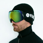 RIDGE Ski + Snowboard Goggles // Glacier Blue