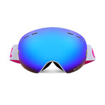 XTRM-SUMMIT Ski + Snowboard Goggles with Frame // Ice Blue