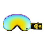 XTRM-SUMMIT Ski + Snowboard Goggles with Frame // Cyber Yellow