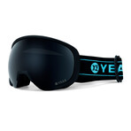 BLACK RUN Ski + Snowboard Goggles // Midnight Black