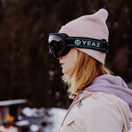 BLACK RUN Ski + Snowboard Goggles // Midnight Black