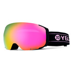 TWEAK-X Ski + Snowboard Goggles // Pink Salt