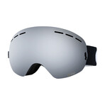 XTRM-SUMMIT Ski + Snowboard Goggles Frameless // Luxe Silver