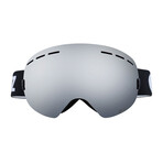 XTRM-SUMMIT Ski + Snowboard Goggles Frameless // Luxe Silver